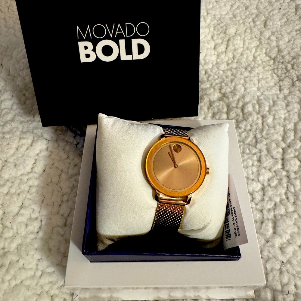 NWT Movado Bold